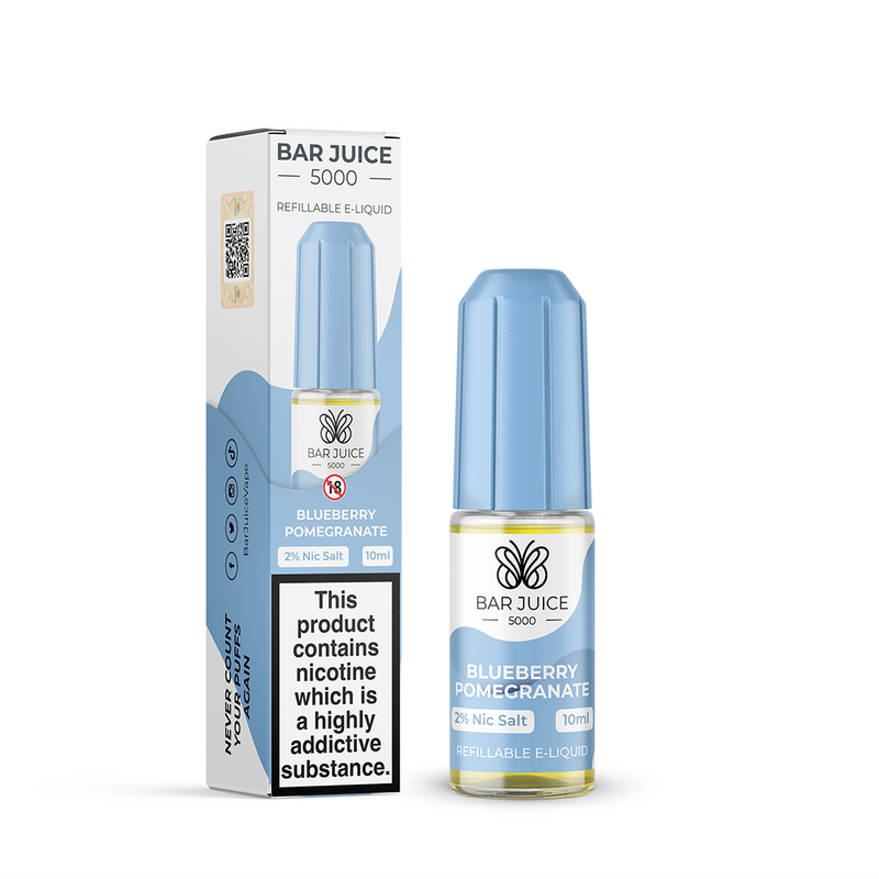 Bar Juice 5000 Nic Salt Blueberry Pomegranate 10ml