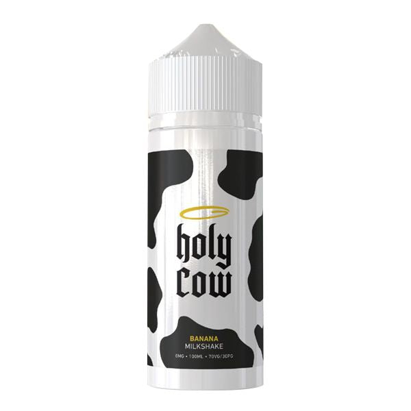 Holy Cow - Banana Milkshake 0mg 100ml Shortfill