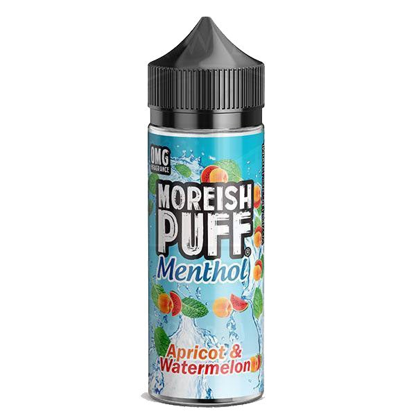 Moreish Puff Menthol Apricot Watermelon 0mg 100ml Shortfill E-liquid