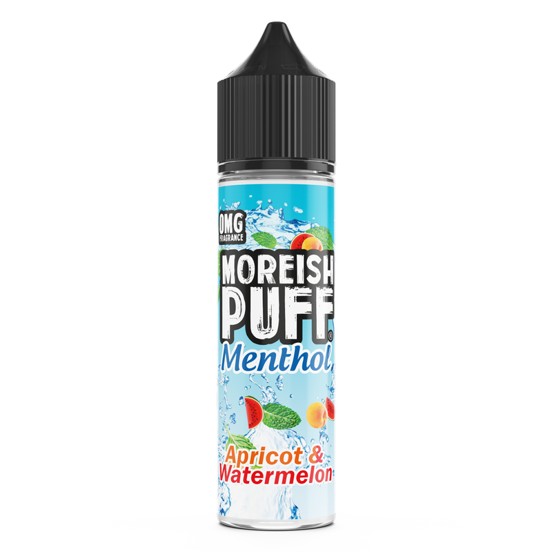 Moreish Puff Menthol Apricot Watermelon 0mg 50ml Shortfill E-liquid