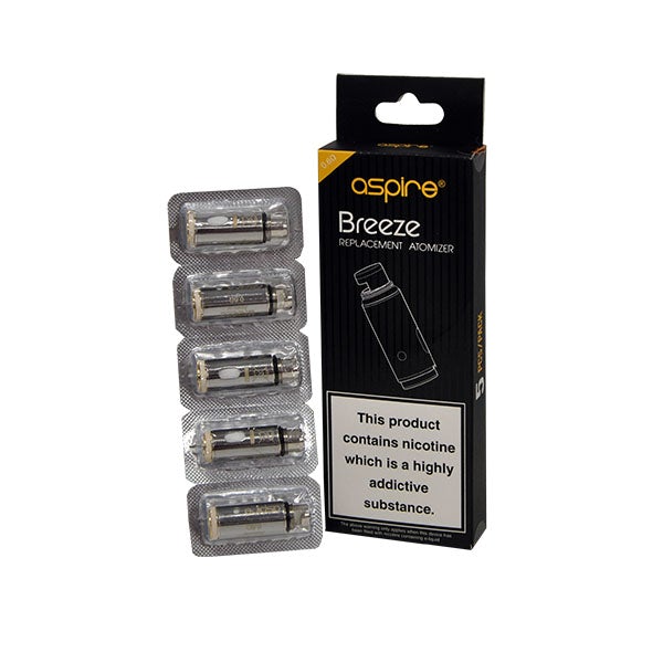 Aspire Breeze Replacement Atomizer Coils (5 pack)