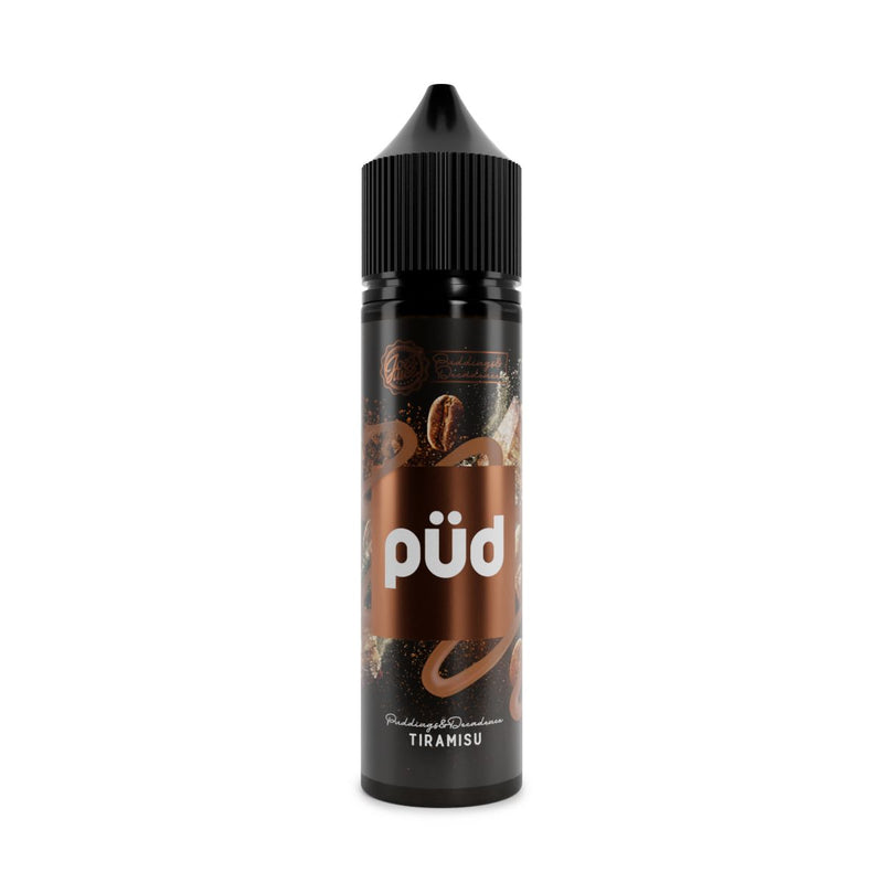 PUD Pudding & Decadence Tiramisu  0mg 50 ml Shortfill E-Liquid