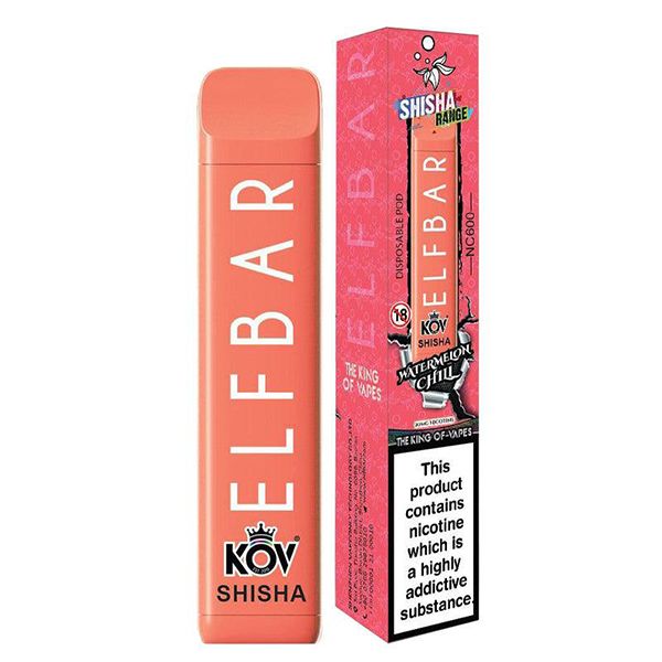 Elf Bar NC600 KOV Shisha Range Disposable Device