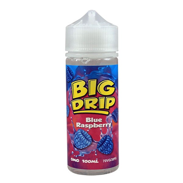 Big Drip Blue Raspberry 0mg 100ml Shortfill