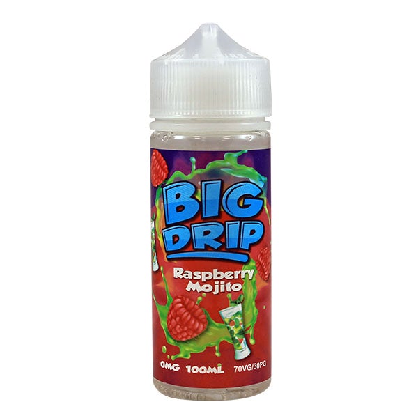 Big Drip Raspberry Mojito 0mg 100ml Shortfill