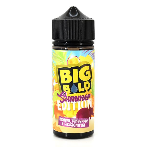 Big Bold Summer Edition - Mango, Pineapple & Passionfruit 0mg 100ml Shortfill