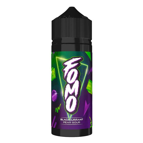 Fomo Blackcurrant Pear Soursop 0mg 100ml Shortfill E-Liquid