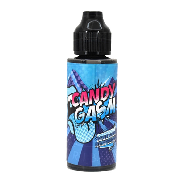 Candy Gasm - Blue Sour Raspberry 0mg 100ml Shortfill