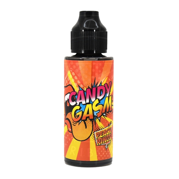 Candy Gasm - Peach Rings 0mg 100ml Shortfill