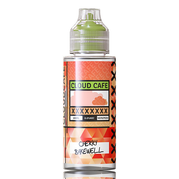 Cloud Café- Cherry Bakewell 0mg 100ml Shortfill