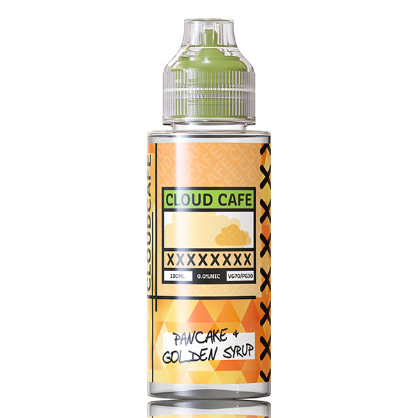 Cloud Café- Pancake Golden Syrup 0mg 100ml Shortfill