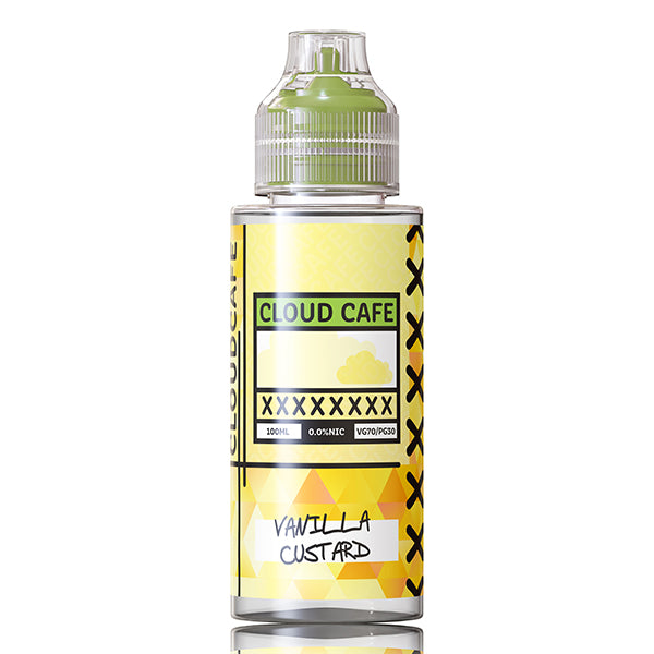 Cloud Café- Vanilla Custard 0mg 100ml Shortfill