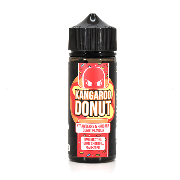 Cloud Thieves Kangaroo Donut - Strawberry & Rhubarb 0mg 100ml Shortfill E-Liquid