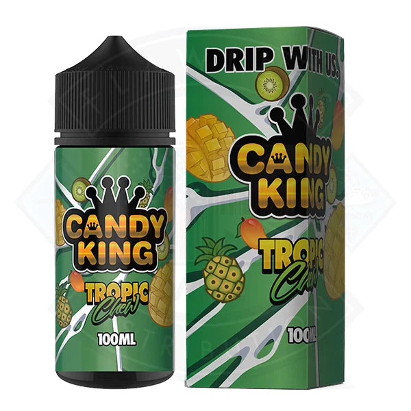 Candy King Tropic Chew 100ml 0mg Shortfill E-Liquid