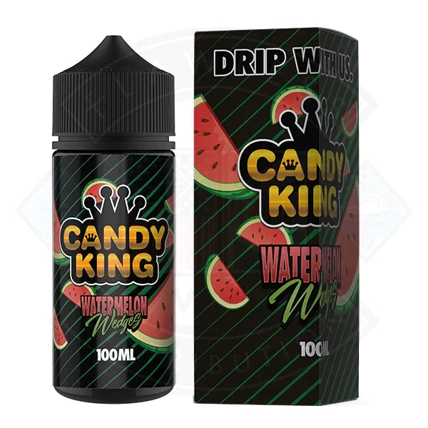 Candy King Watermelon Wedges 100ml 0mg Shortfill E-Liquid