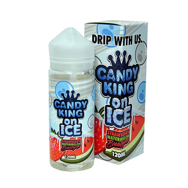 Candy King on Ice - Strawberry Watermelon 0mg 100ml Shortfill E-liquid