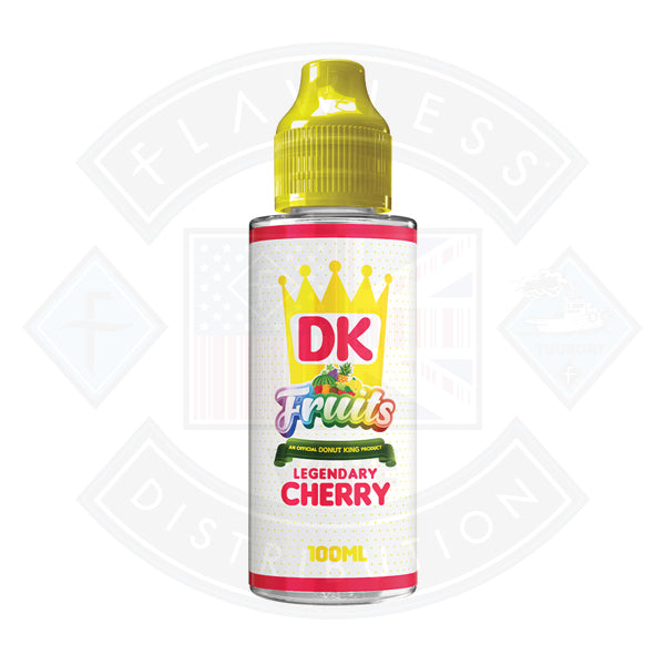 Donut King Fruits - Legendary Cherry 0mg 100ml Shortfill