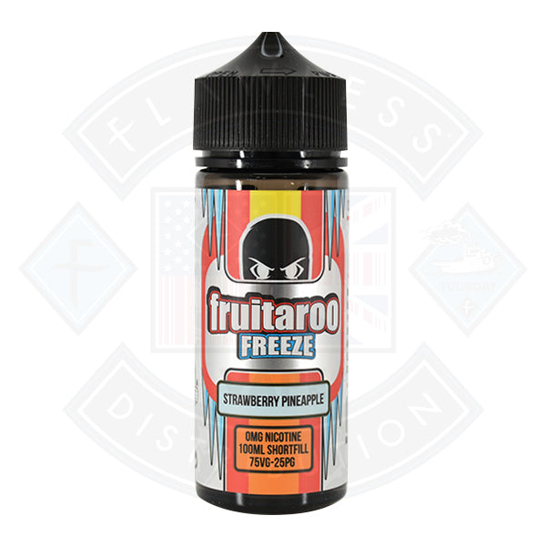 Cloud Thieves Fruitaroo Freeze Strawberry Pineapple 0mg 100ml Shortfill E-Liquid