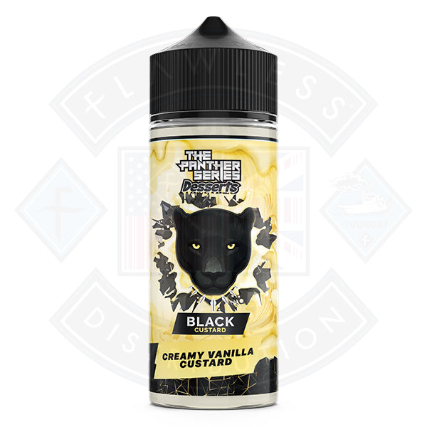 Dr Vapes Dessert Series - Black Custard (Creamy Vanilla Custard) 100ml 0mg Shortfill e-liquid