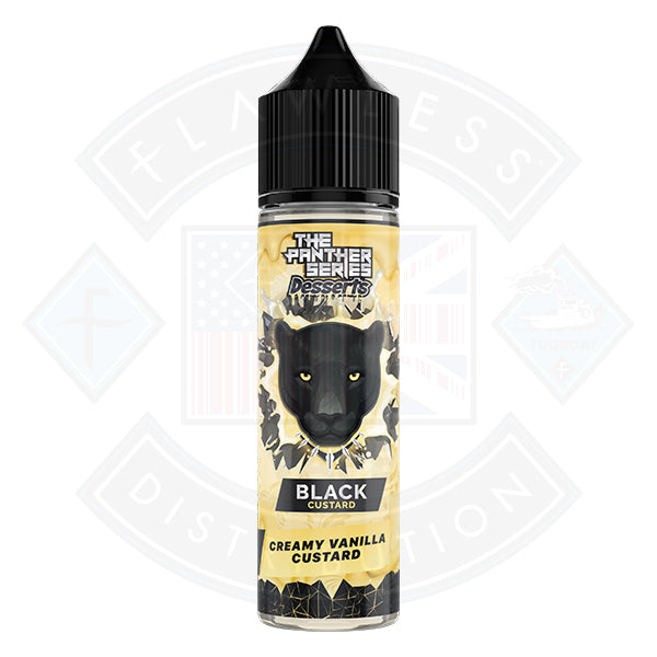 Dr Vapes Dessert Series - Black Custard (Creamy Vanilla Custard) 50ml 0mg Shortfill e-liquid