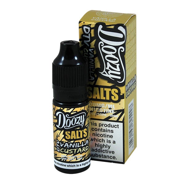 Vanilla Custard E liquid by Doozy Salts 20mg 10ml