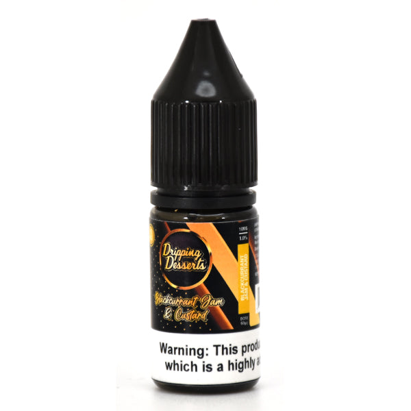 Dripping Desserts Blackcurrant Jam & Custard 10ml