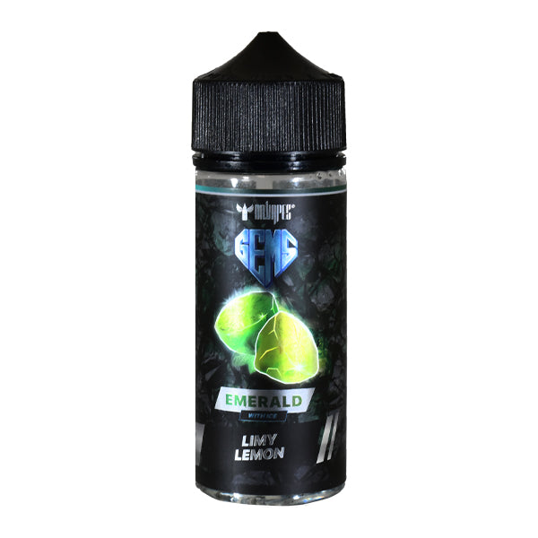 Dr Vapes Gems Emerald With Ice- Lime Lemon 100ml 0mg Shortfill