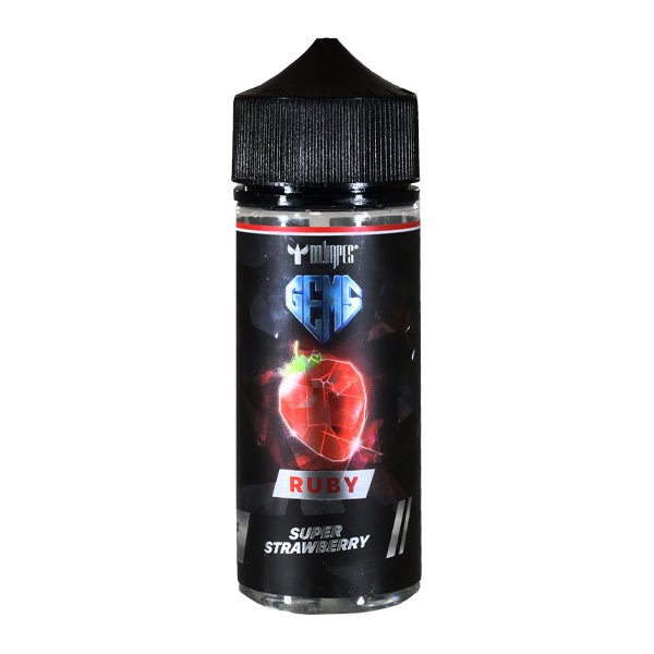 Dr Vapes Gems Ruby- Super Strawberry 100ml 0mg Shortfill