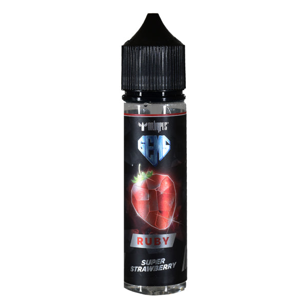 Dr Vapes Gems Ruby- Super Strawberry 50ml 0mg Shortfill