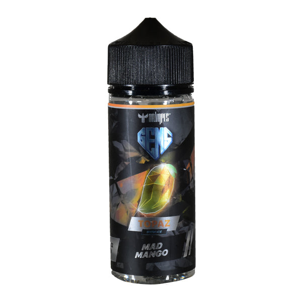 Dr Vapes Gems Topaz With Ice- Mad Mango 100ml 0mg Shortfill