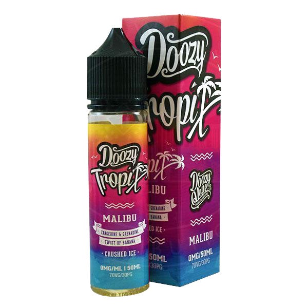 Doozy Vape Tropix Malibu 0mg 50ml Shortfill