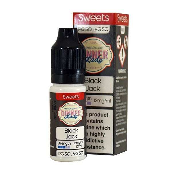 Dinner Lady Sweets 50/50 Black Jack 10ml