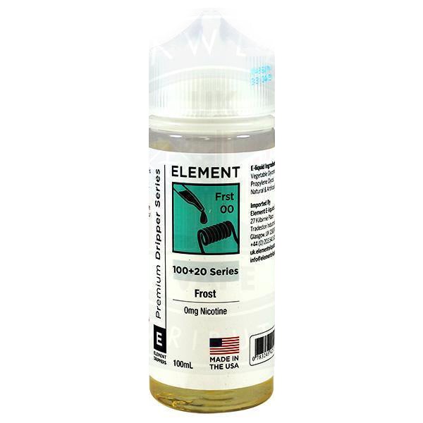 Element Eliquid Frost 0mg 100ml Shortfill