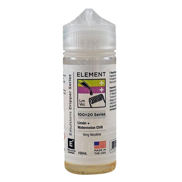 Element Emulsion - Limon & Watermelon Chill 0mg 100ml Shortfill