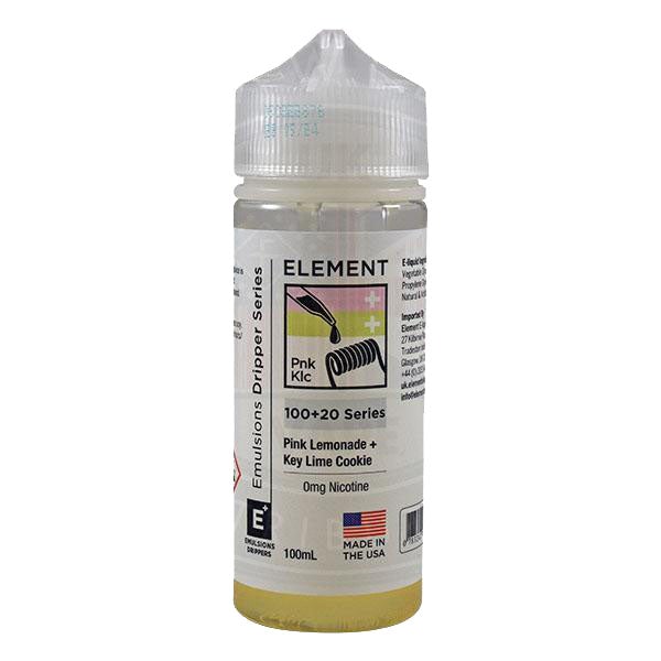 Element Emulsion - Pink Lemonade & Key Lime Cookie 0mg 100ml Shortfill