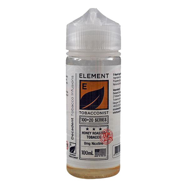 Element Tobacconist - Honey Roasted Tobacco 0mg 100ml Shortfill