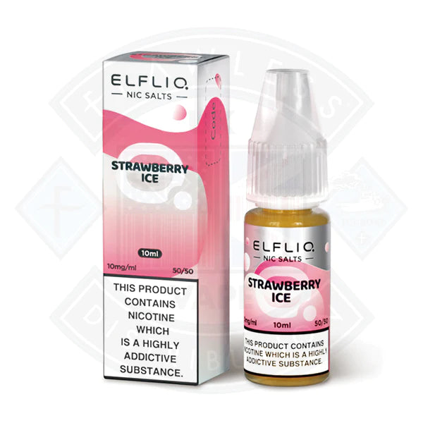 Elf Bar ELFLIQ Strawberry Ice Nic Salt 10ml