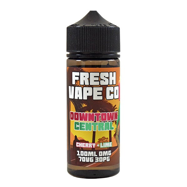 Fresh Vape Co. Downtown Central Cherry & Lime 0mg 100ml Shortfill