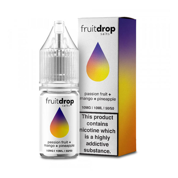 Fruit Drop Salts - Passionfruit Mango Pineapple 50/50 10ml