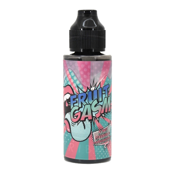 Fruit Gasm - Kiwi Guava & Passionfruit 0mg 100ml Shortfill