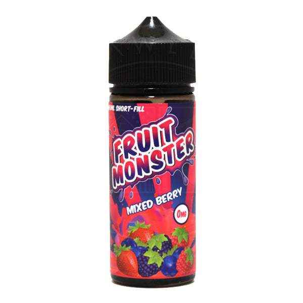 Fruit Monster Mixed Berry 0mg 100ml Shortfill