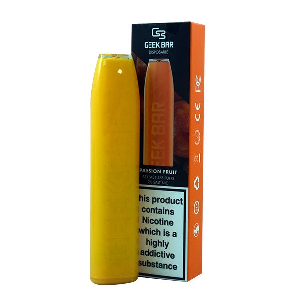 Geek Bar Disposable Device Passion Fruit 2% Salt Nic/2.0ml