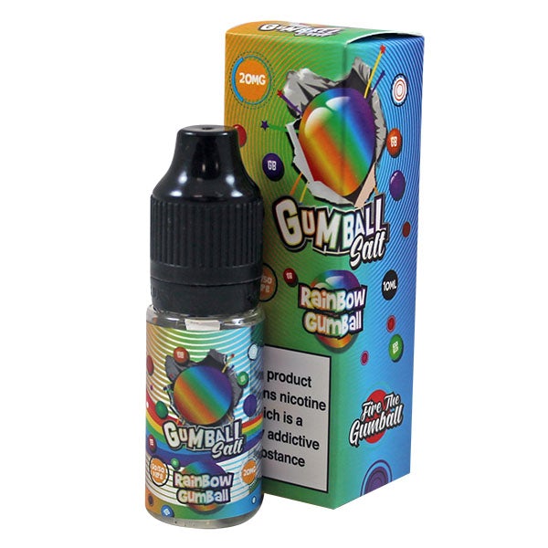 Slushie Gumball Salts Rainbow Gumball 20mg 10ml E-Liquid