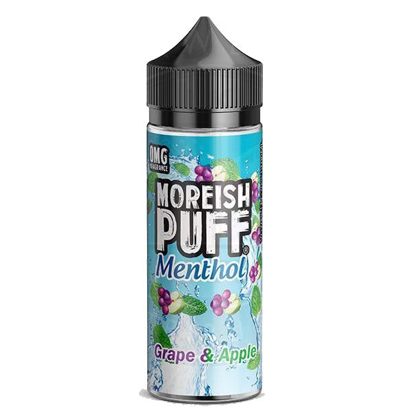 Moreish Puff Menthol Grape and Apple 0mg 100ml Shortfill E-liquid