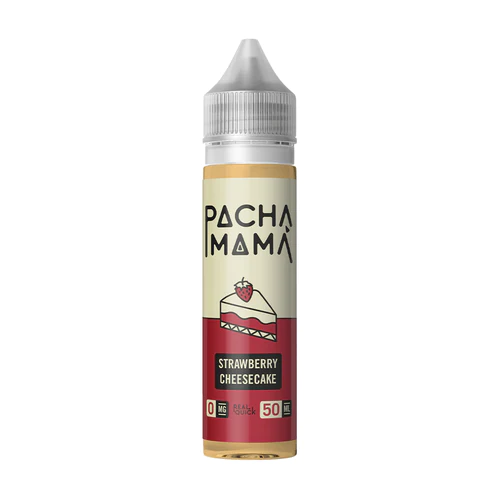 Pacha Mama Strawberry Cheesecake  50ml 0mg shortfill e-liquid