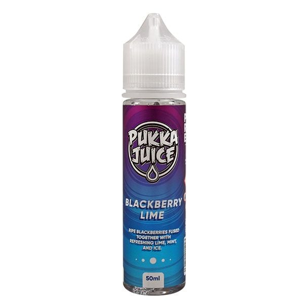 Pukka Juice Blackberry Lime 50ml 0mg Shortfill E-liquid