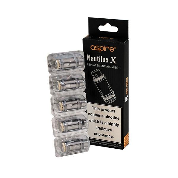 Aspire Nautilus X Replacement Atomizer Coils (5 pack)