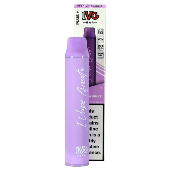 IVG Bar Plus+ 800 Disposable Vape Device