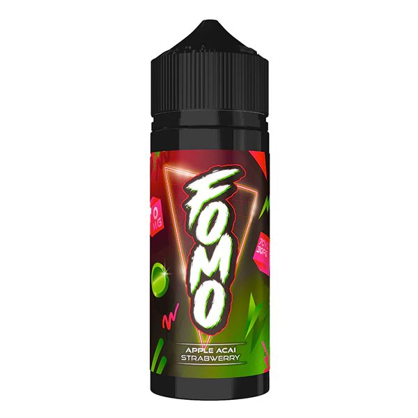 Fomo Apple Strawberry Acai 0mg 100ml Shortfill E-Liquid