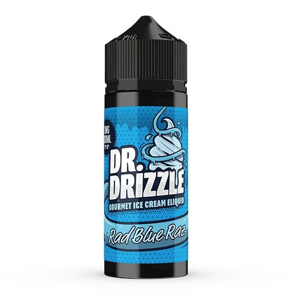 Dr Drizzle Rad Blue Raz 0mg 100ml Shortfill